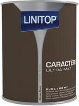 Linitop Caractère Ultra Mat muren & plafonds - Havana Brown 2.5L - Binnen
