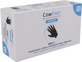 Comforties Soft Nitril handschoenen Maat S (Small) - Latex Vrij Zwart 100 stuks