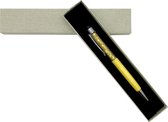 Stylus pen Geel | Stijlvolle Styluspen met Swarovski Design Kristallen | Zwarte Inkt