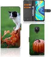 Flip Case Xiaomi Redmi Note 9 Pro | Note 9S Hoesje Kitten