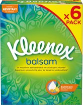 Tissus Kleenex Balsam - 6 x 72 pièces - Pack économique