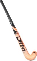 Dita Fibertec C20 M-Bow Hockeystick - 34 Inch - Fluo Roze/Fluo Rood