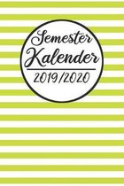 Semester Kalender 2019 / 2020: Semesterplaner 2019 2020 - Studienplaner A5, Semesterkalender, Timer, Uni Planer