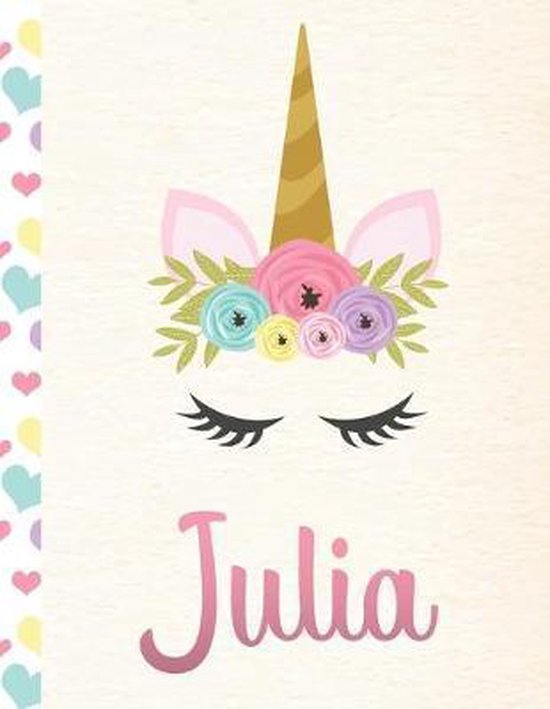 Julia, Unique Unicorn Handwriting | 9781695451919 | Boeken | bol.com