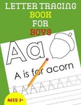 Letter Tracing Book for Boys