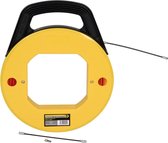 Trekveer Op Haspel 20 Meter Met Schroevdraad Kabeltrekker Nylon Kabel Netwerkkabel