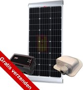 NDS SOLENERGY 85W 12V Zonnepaneel SET + SC320M KP85SCM.2 voor caravan, camper en boot