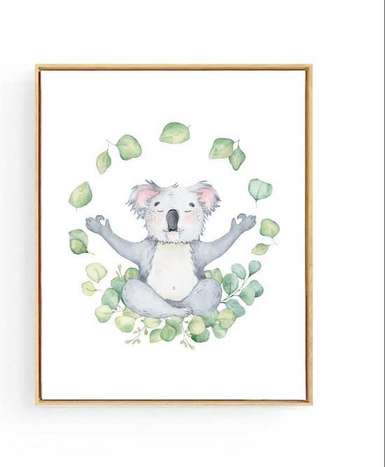 Poster Yoga koala - Namaste