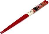 Japanse eetstokjes met geisha motief (rood)