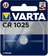 CR1025 3V knoopcel batterij Varta