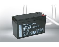 Q-Batteries 12LCP-9 LCP 12V 9Ah AGM