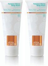 Africa Organics Kalahari Melon Body Wash (210 ml) - 2-pack