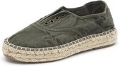 Natural World Espadrille kaki - Bio katoen jute - 40