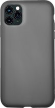 BMAX Latex soft case hoesje geschikt voor Apple iPhone 11 Pro / Soft cover / Telefoonhoesje / Beschermhoesje / Telefoonbescherming - Zwart
