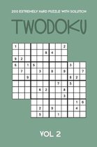 200 Extremely Hard Puzzle With Solution Twodoku Vol 2