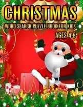 Christmas Word Search Puzzle Book For Kids Ages 4-8