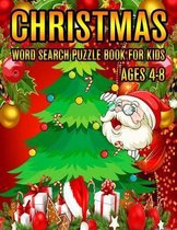 Christmas Word Search Puzzle Book For Kids Ages 4-8