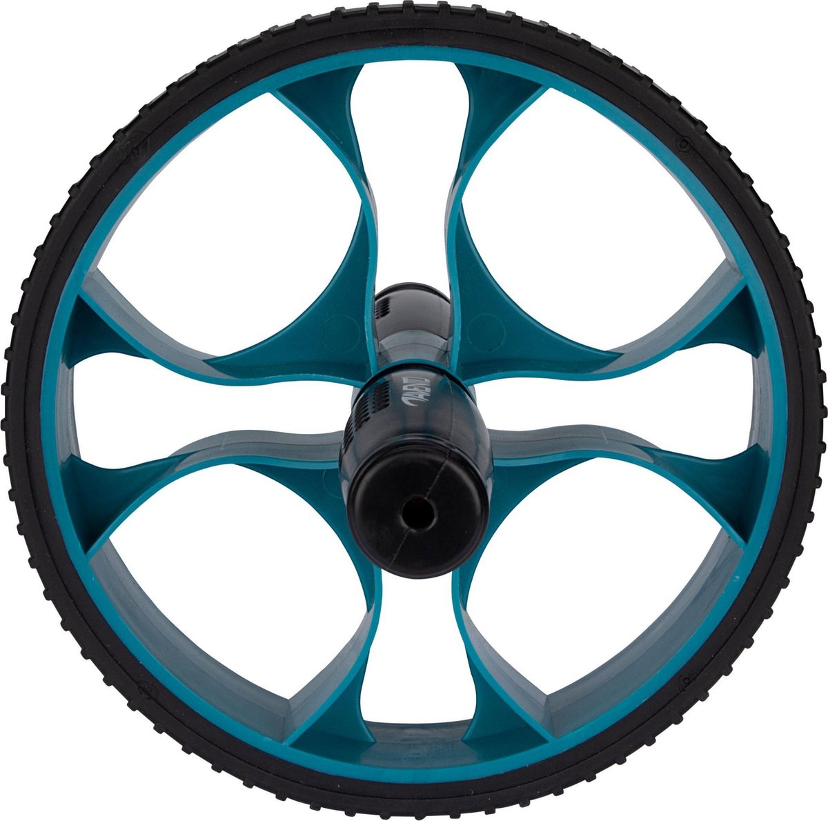Avento Power Ab-Roller - Zwart/Blauw