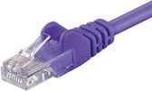 CAT5e UTP patchkabel / internetkabel 7,50 meter paars  - CCA - netwerkkabel