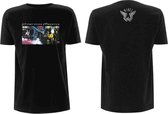 Paul McCartney Heren Tshirt -S- Wings Over America met rug print Zwart