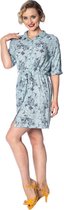 Dancing Days Korte jurk -M- SANTORINI DREAMS RELAXED Blauw