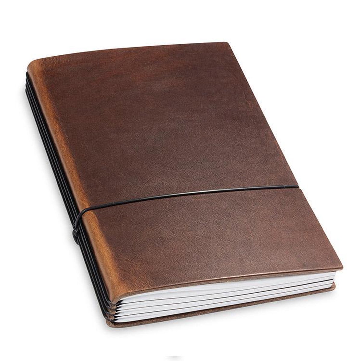 X17 Notebook A5 Leder Natur Marrone - 4 katernen