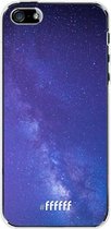 iPhone SE (2016) Hoesje Transparant TPU Case - Star Cluster #ffffff