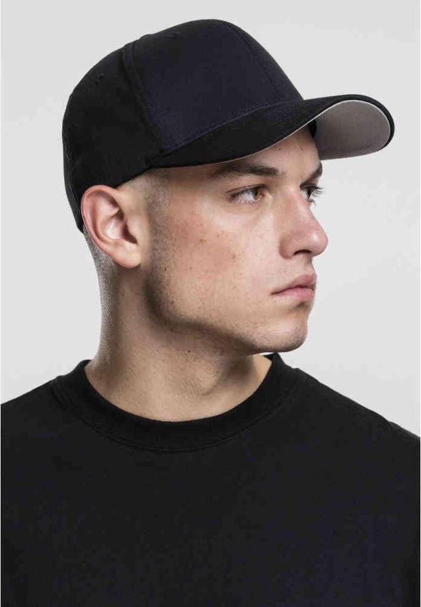 Urban Classics Flexfit pet -XS/S- Wooly Combed Zwart