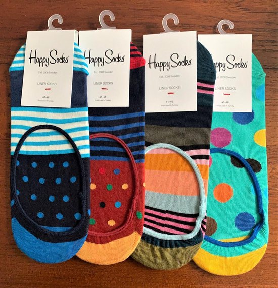 Multipack Happy Socks , Liner . Dames Maat 41-46 | bol.com