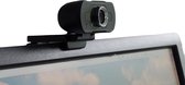 Webcam Full HD 1080 p wide-angle  met ingebouwde microfoon, verstelbaar, USB-direct power, plug and play