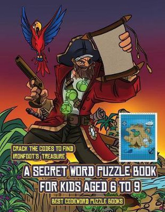 Best Codeword Puzzle Books (A secret word puzzle book for kids aged 6