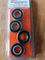 Revtec - Kogellager - Chroom staal - ABEC 3 - Rubber Dichting - 10X22X6 - 6900-2RS - 4 st