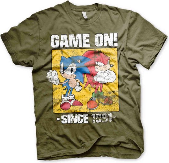T-shirt à imprimé Sonic The Hedgehog™ unisexe pour tout-petit | Old Navy