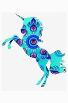 Blue Swirled Unicorn: Blood Pressure Logbook