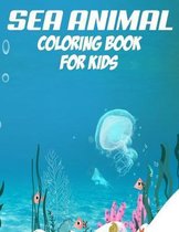 Sea Animal Coloring Book for Kids