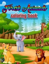 Forest Animals coloring book