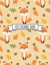 Fox Coloring Book