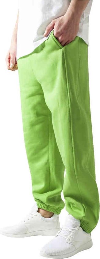 Urban Classics - Basic Heren joggingbroek - S - Groen