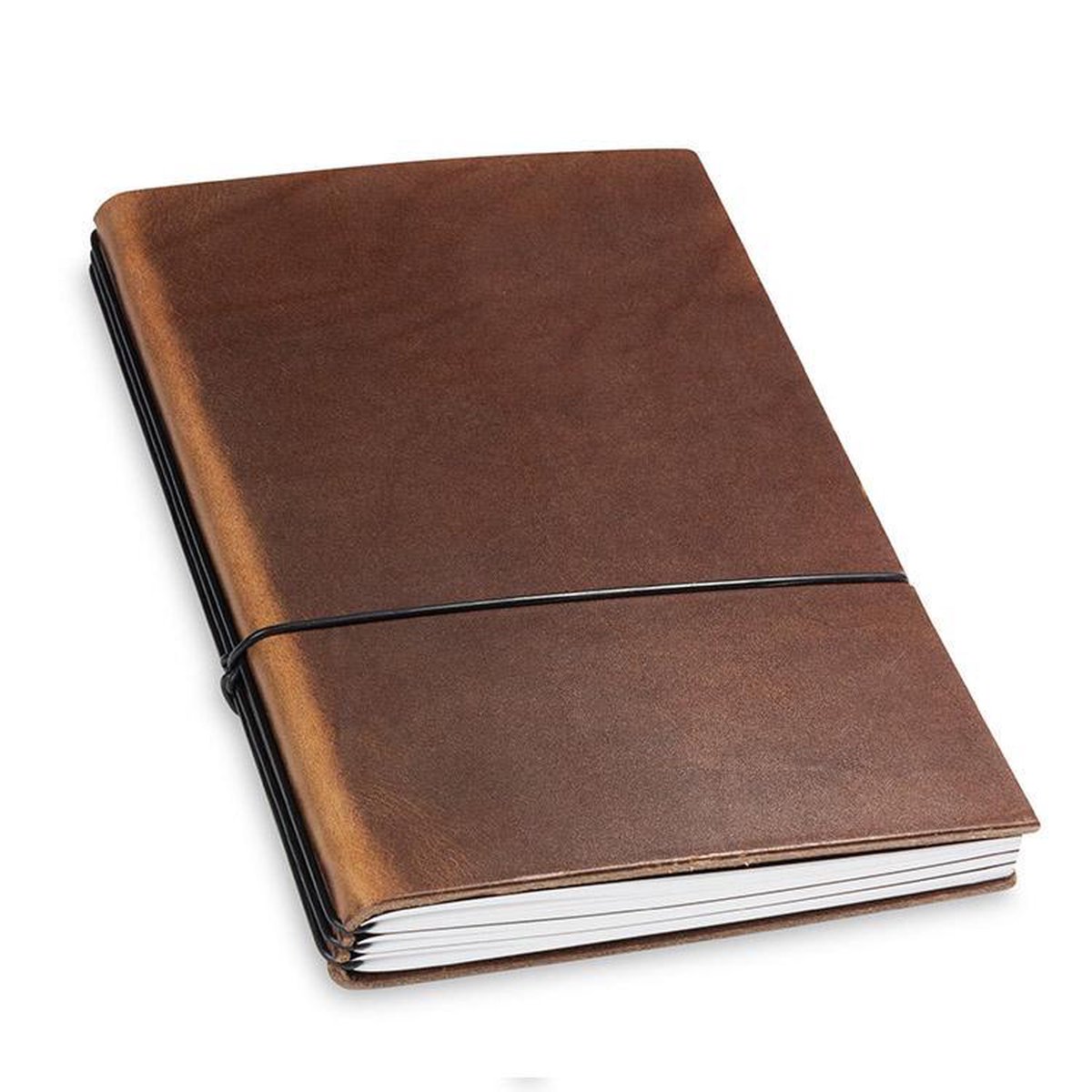 X17 Notebook A5 Leder Natur Marrone - 3 katernen