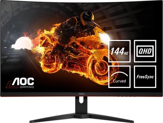 AOC CQ32G1- QHD Curved Gaming Monitor - 144hz - 32 inch