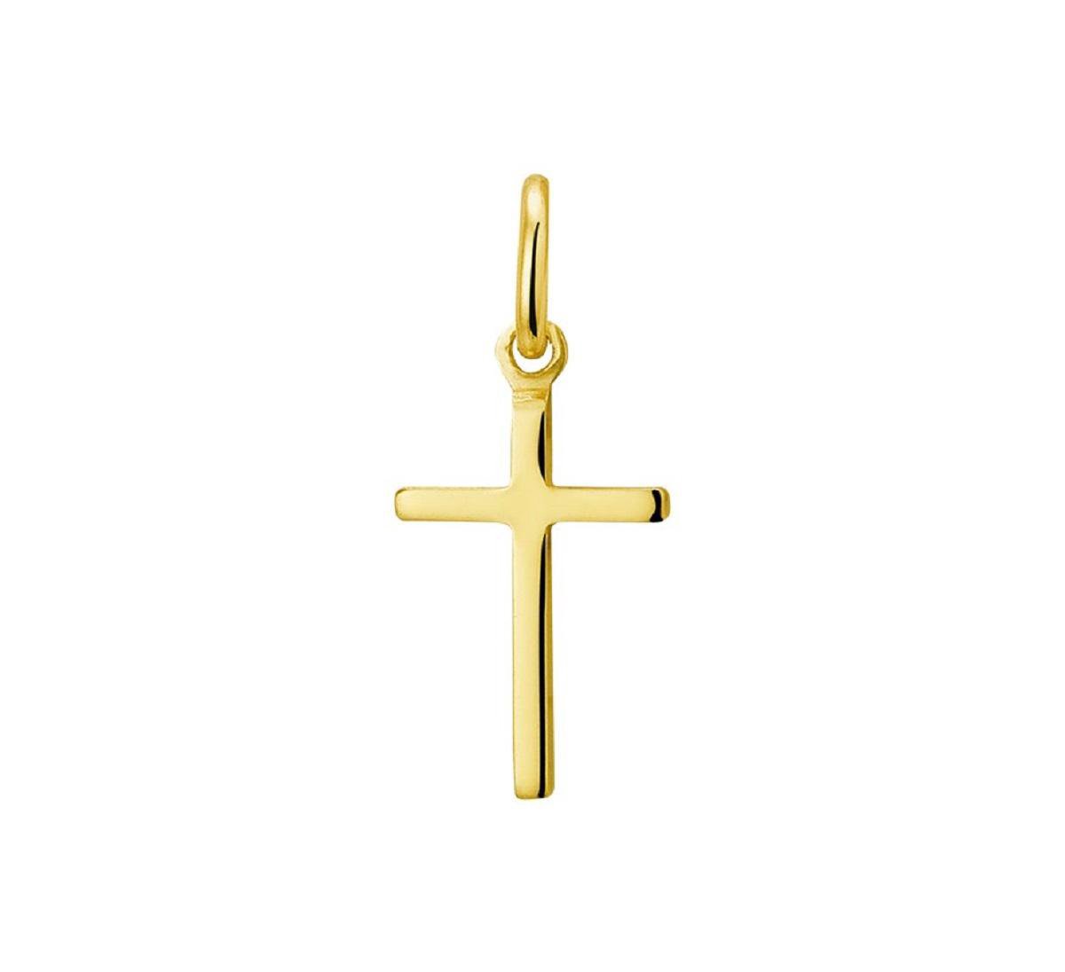 Robimex Collection zilveren Hanger kruis Goldplated - robimex