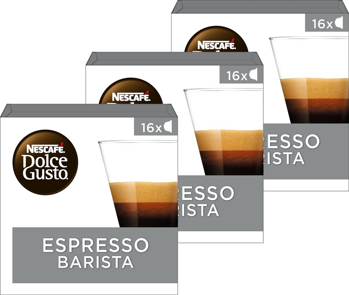 Nescafé Dolce Gusto Ristretto Barista capsules - 48 koffiecups | bol.com