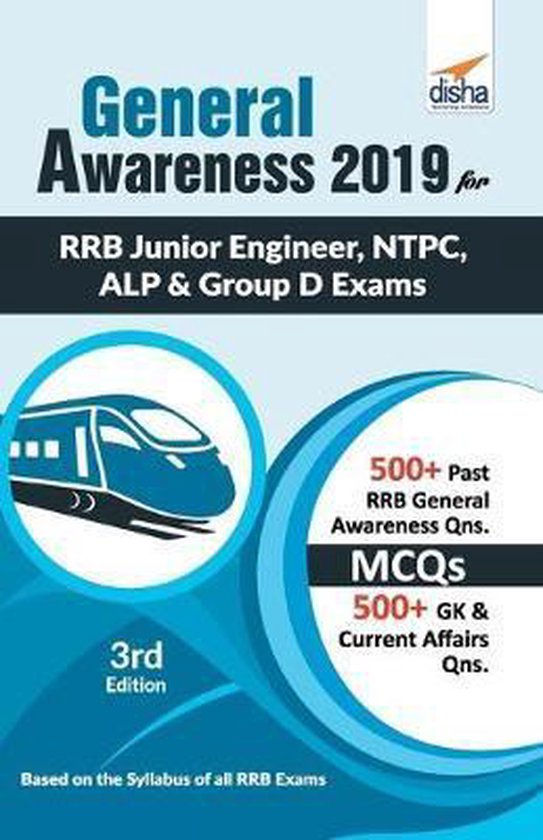 General Awareness 2019 for RRB Junior Engineer, NTPC, ALP &  ... - cover