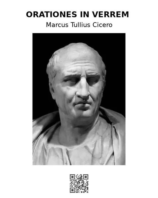 Orationes in Verrem - cover