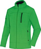 Jako Team Softshell Jas - Zachtgroen / Zwart | Maat: XL