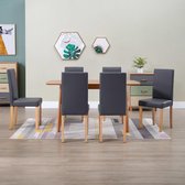 Eetkamerstoelen set 6 stuks  (Incl LW anti kras viltjes) - Eetkamer stoelen - Extra stoelen voor huiskamer - Dineerstoelen – Tafelstoelen