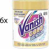 6x Vanish Gold Poeder Witte Was Vlekverwijderaar - 6 x 470 g Voordeelverpakking