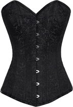 Attitude Corsets Overbust korset -Taille, 40 inch- Elodiron Zwart