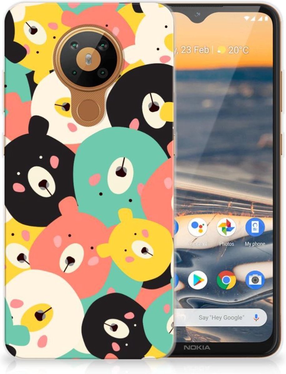 Nokia 5.3 Telefoonhoesje met Naam Bears