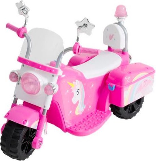 WDMT™ Unicorn motor op accu en met licht | Kinder eenhoorn scooter voorzien  van... | bol